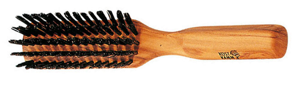 KOSTKAMM Hairbrush Olive Wood Narrow