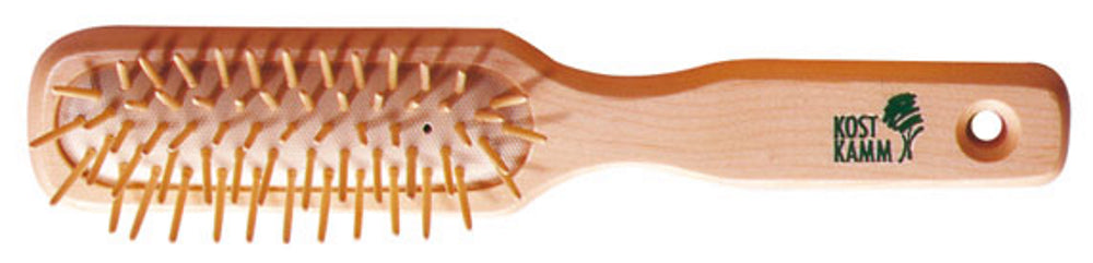 KOSTKAMM Wooden brush beech straight wooden knobs