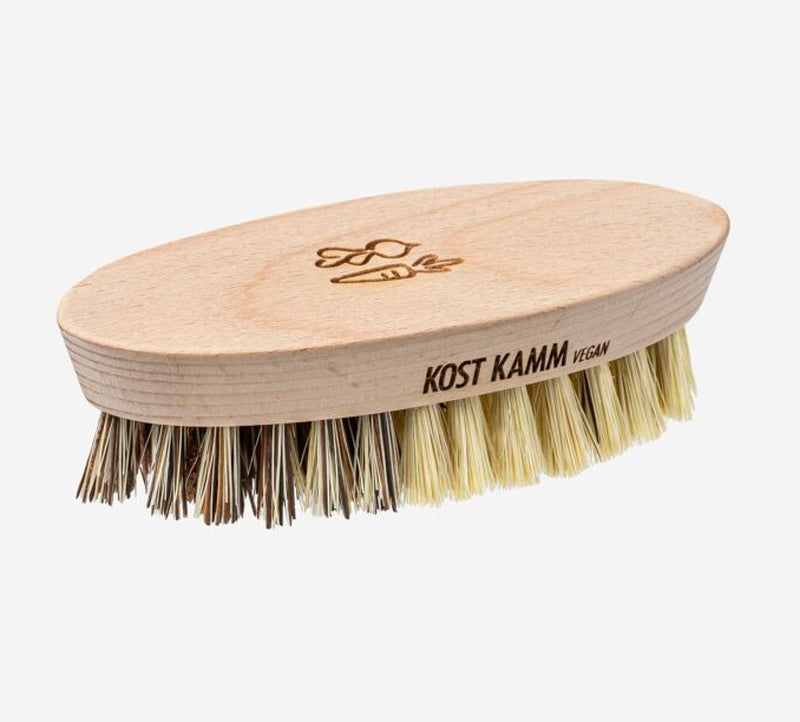 KOSTKAMM Gemüsebürste Palmblattfaser und Sisal