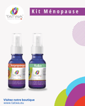 Kit Floral Ménopause - Traverser la transformation avec douceur, incluant les essences Chakropanga et Kuka.
