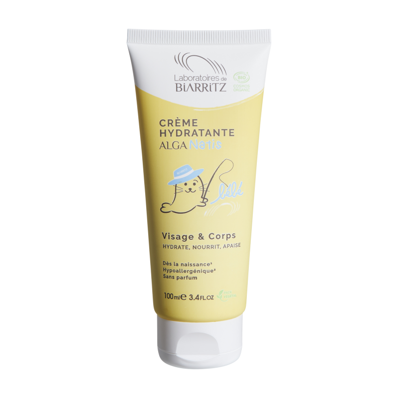 LdB AN Organic baby face & body moisturiser, fragrance-free - 100ml