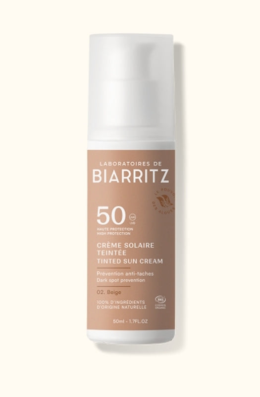 LdB AM Facial tinted sun cream beige BIO IP 50 red seaweed - 50ml