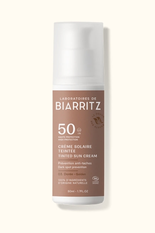 LdB AM Facial tinted sun cream BIO IP 50 red seaweed - 50ml