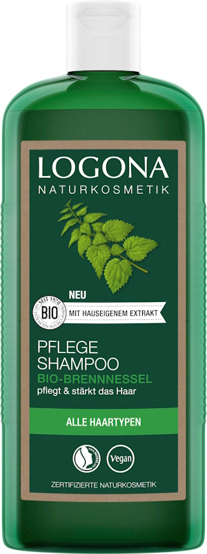 LOGONA Care Shampoo Organic Nettle 500 ml