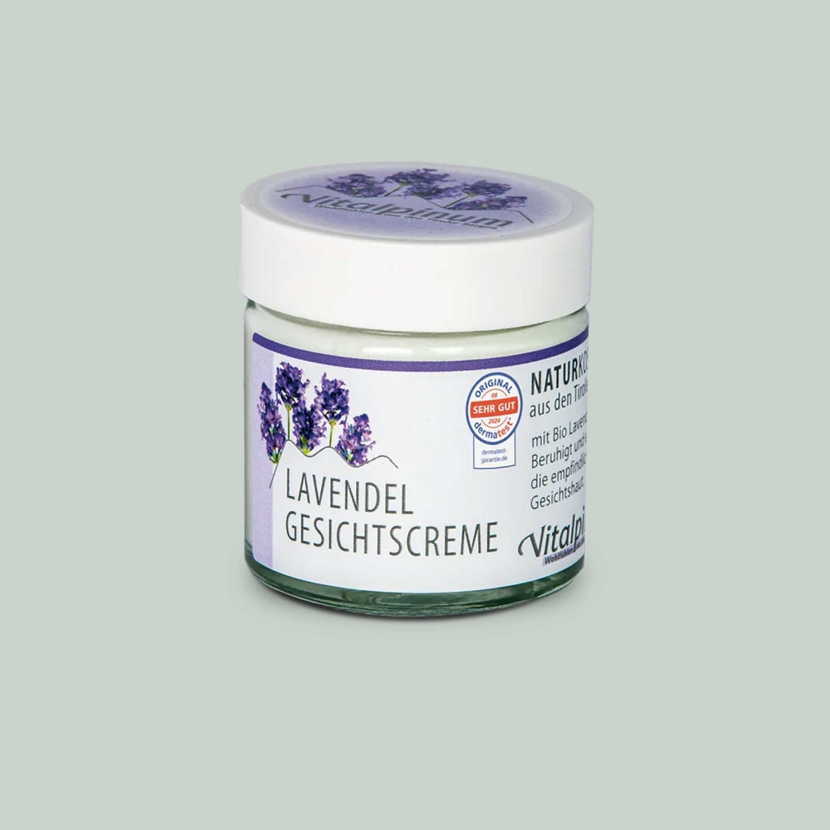 Lavendel Gesichtscreme für empfindliche & sensible Haut – mit ätherischem Lavendelöl | Unterweger