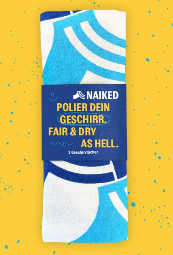 NAIKED Dishcloths 2-pack