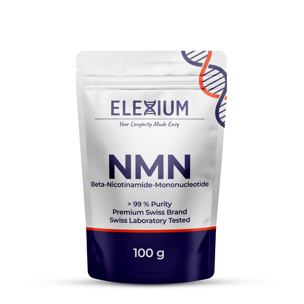 Uthever® NMN Poudre 100g | Mononucléotide de Nicotinamide avec >99 % de pureté – Testé en laboratoire – Qualité suisse
