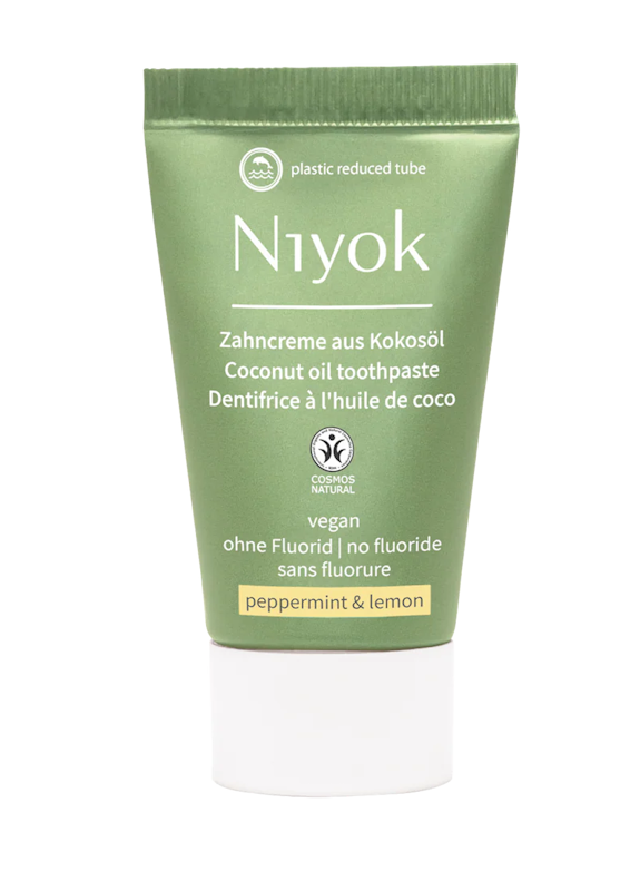 NIYOK Zahncreme Minze & Zitrone Reisegrösse