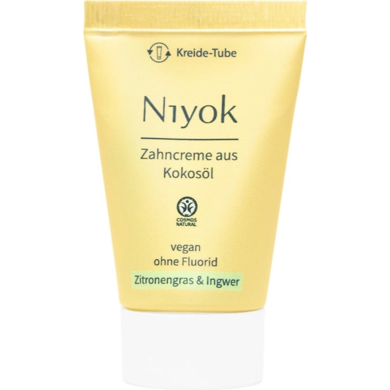 NIYOK Zahncreme Zitronengras & Ingwer Reisegrösse