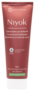 NIYOK Toothpaste Blood Orange & Basil