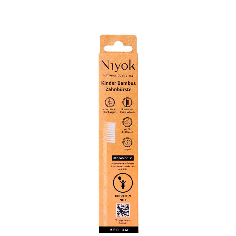 NIYOK Bamboo Toothbrushes Children in Need
