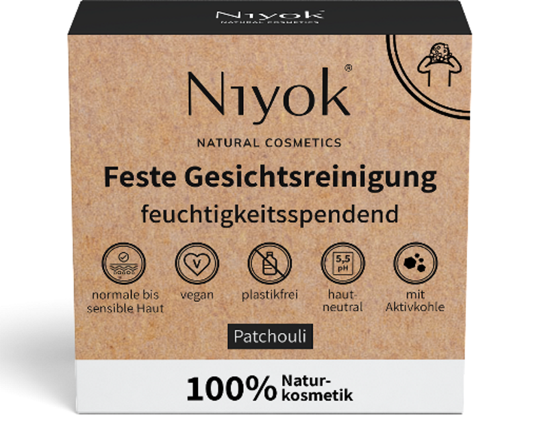 NIYOK Facial Cleansing solid Patchouli