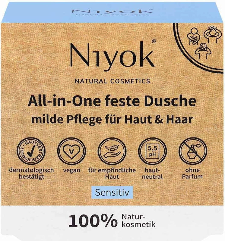 NIYOK Shower All-in-One solid Sensitive
