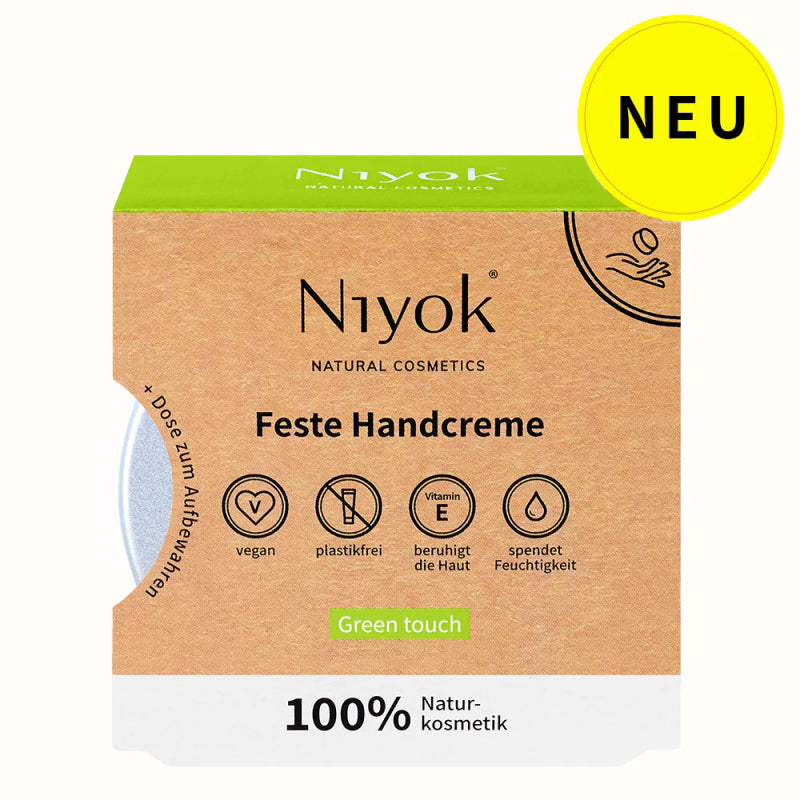 NIYOK Hand Cream solid Green Touch