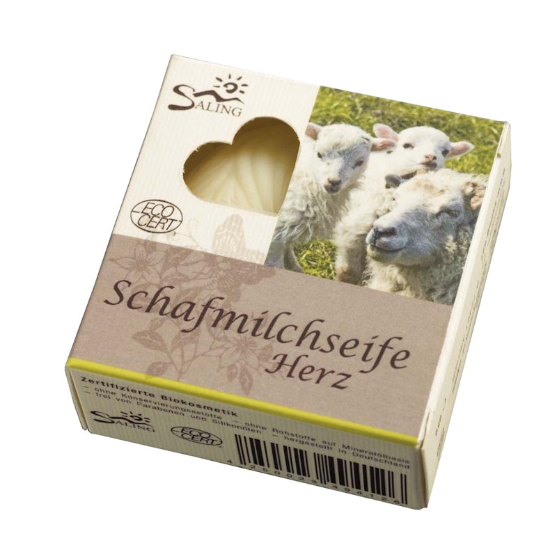 SALING Seife Herz Weiss in Box