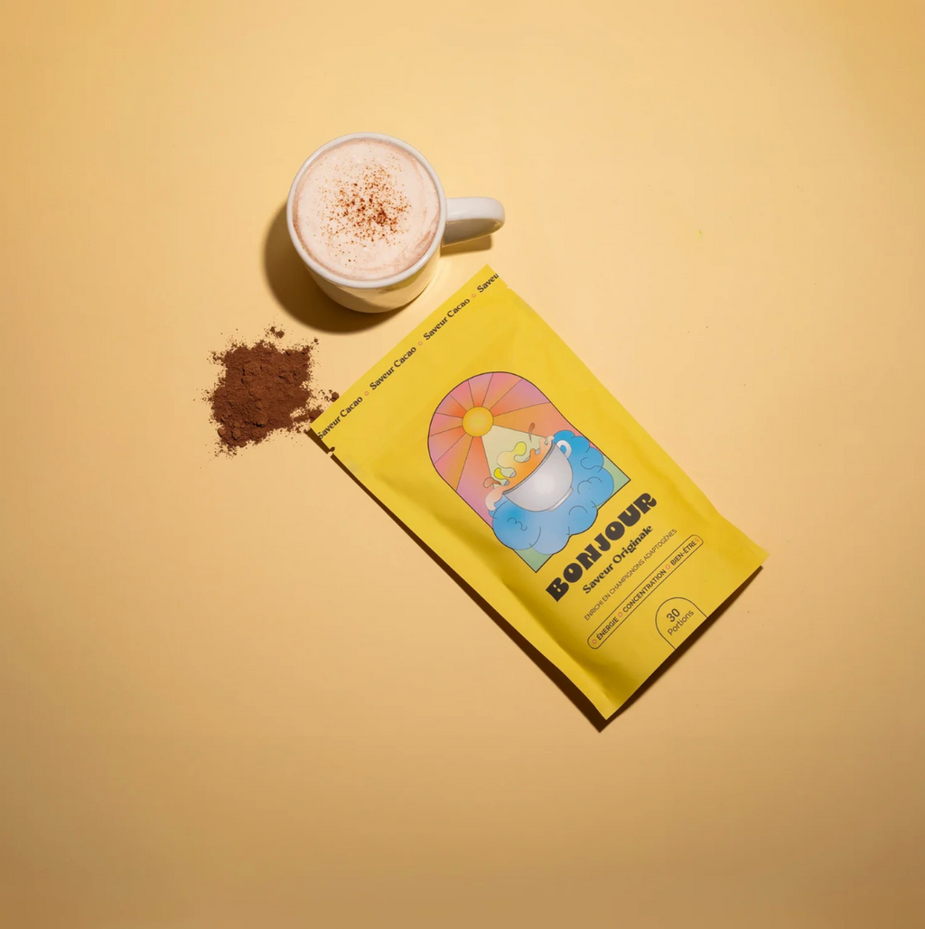 Bonjour Gourmet Chocolate – Functional Mushroom Hot Chocolate