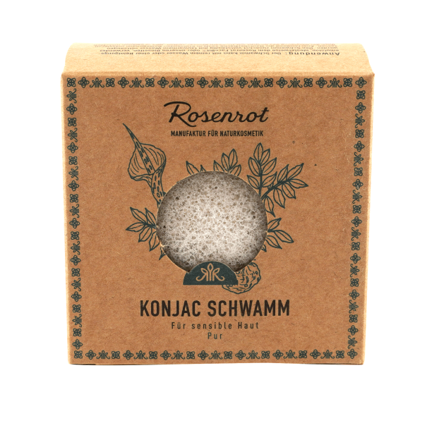 ROSENROT Konjac Sponge - Pure