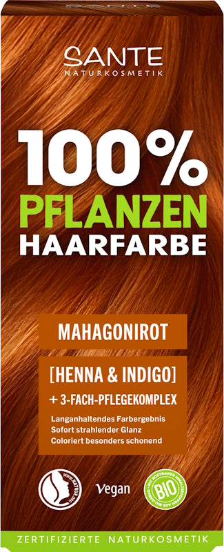 SANTE Pflanzenhaarfarbe 07 Mahagonirot