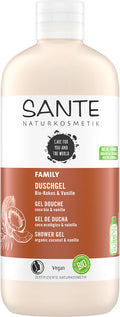 SANTE FAMILY Shower Gel Organic Coconut & Vanilla 500 ml