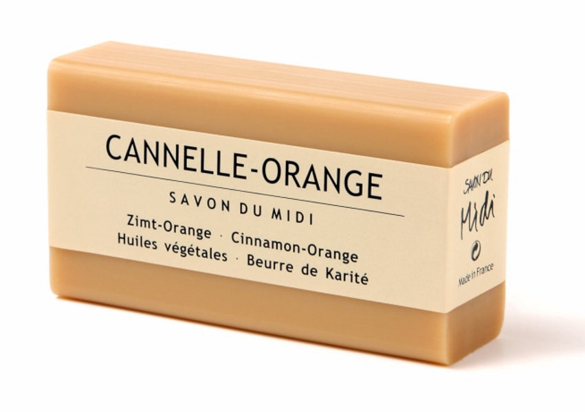 SAVON DU MIDI Shea Butter Cinnamon Orange