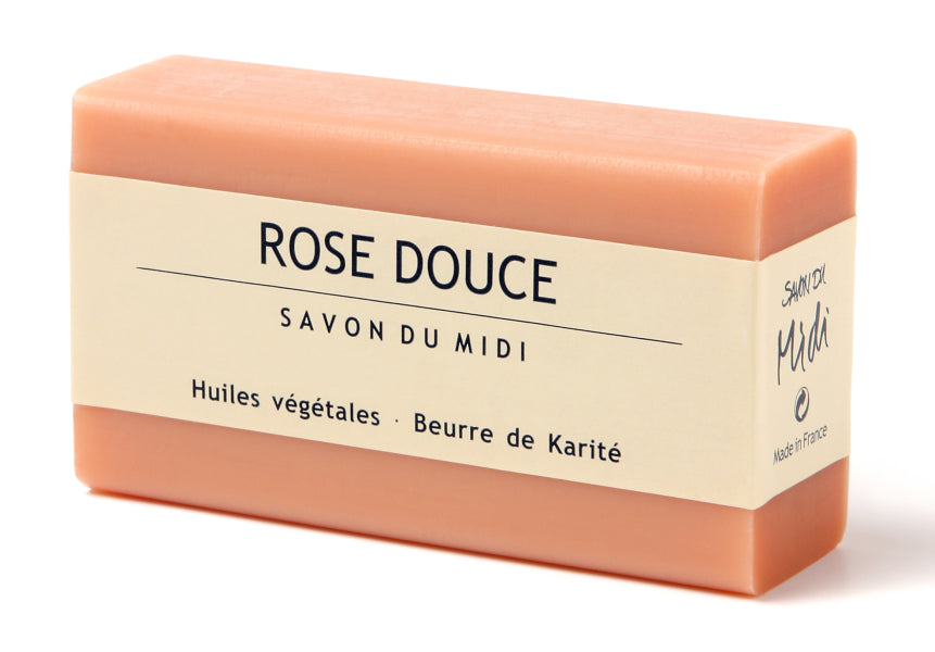 SAVON DU MIDI Shea Butter Rose Douce