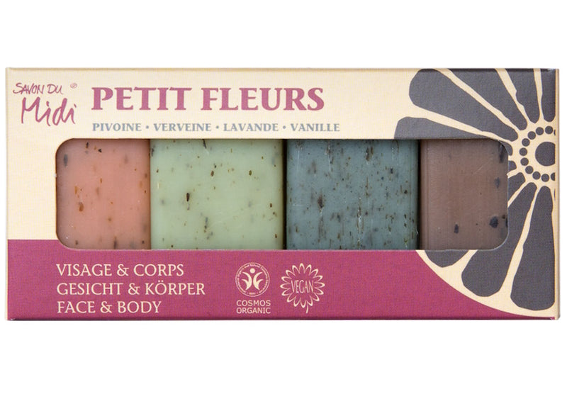 SAVON DU MIDI Guest Soaps 4x20g Blossoms
