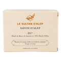 Savon d'Alep forme de rectangle 20% de baies de laurier, Le Sultan d’Alep, 150g*