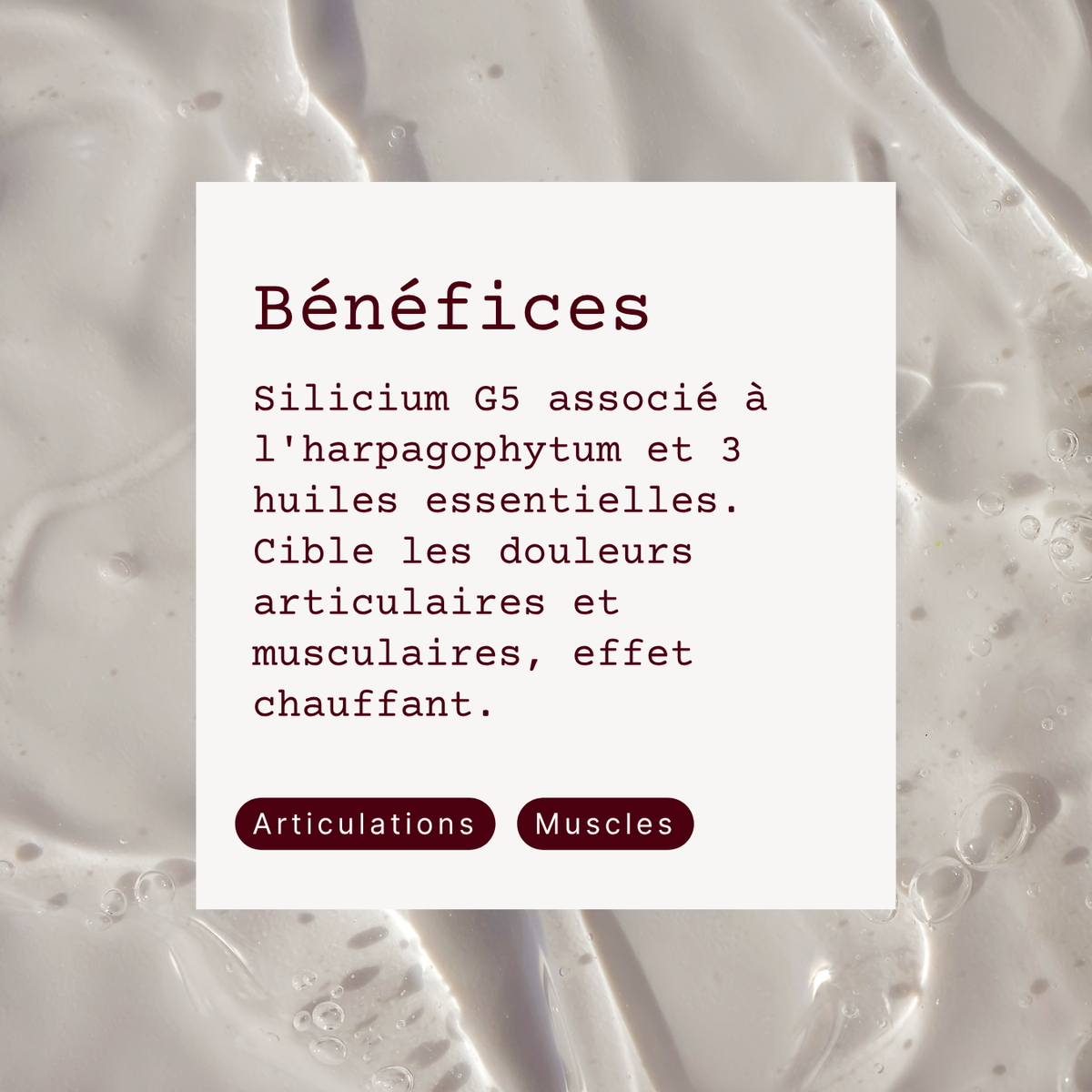 Silicium Organique - Gel Sili-G5 Plus