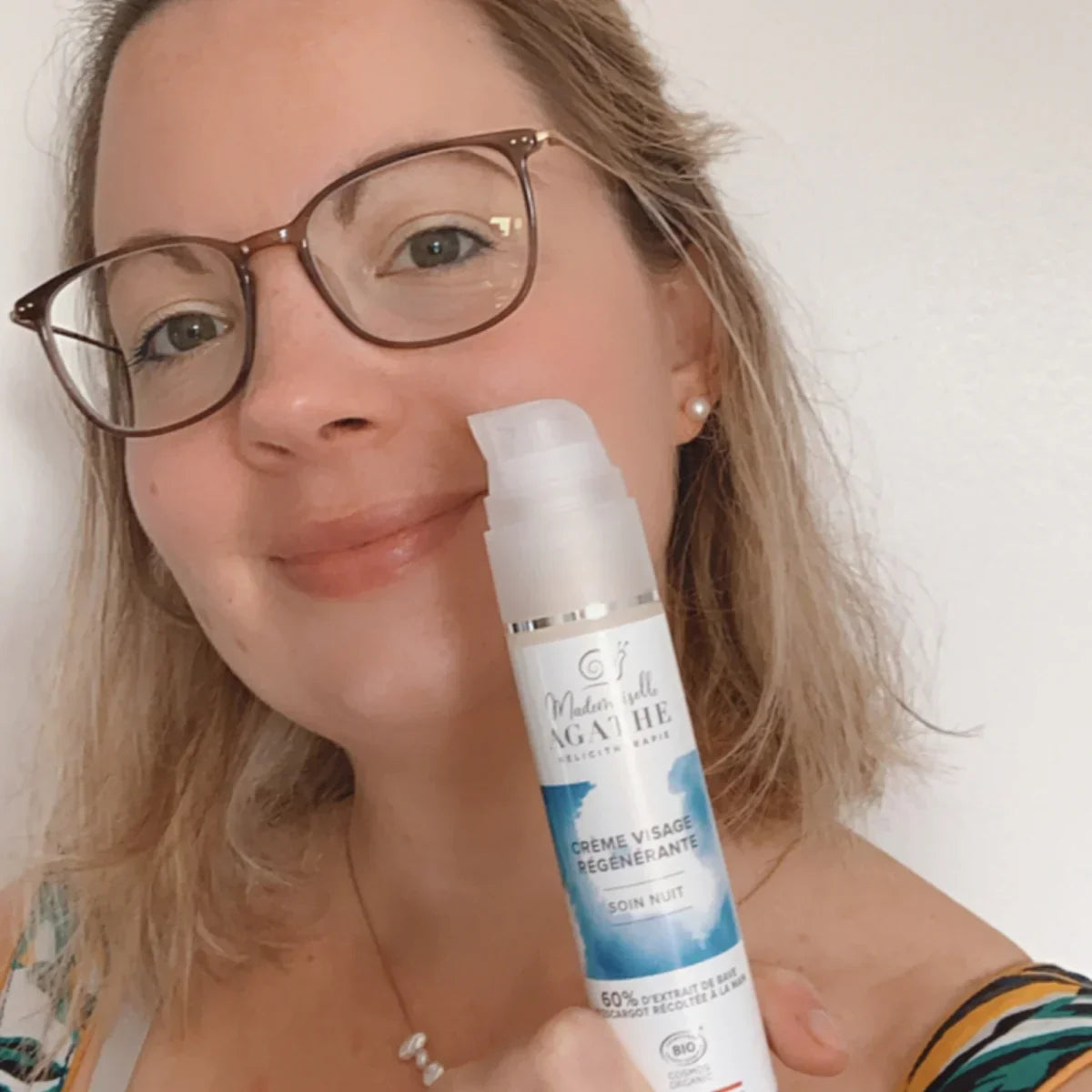 Crème nuit à la bave d'escargot certifiée bio - hydratante & régénérante