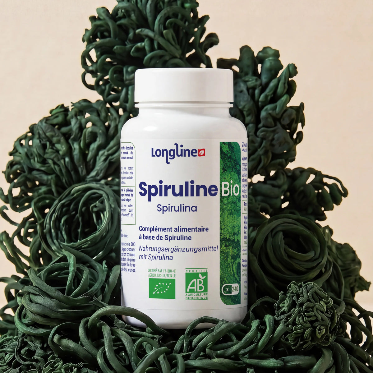 Spiruline BIO (+ Fer et B12)