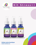 Anti Stress Naturel Puissant – Calme, clarté et sérénité intérieure - Kit Stress++ de TATWA avec 3 flacons.