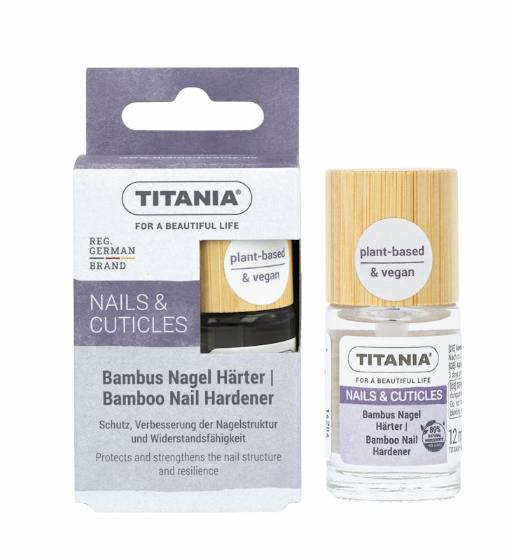 TITANIA Bambus Nagel Härter Nagellack 12 ml