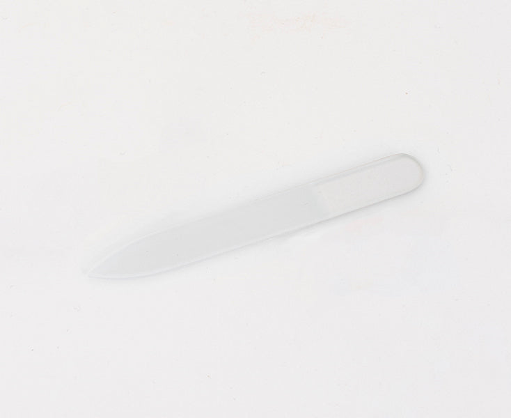 FINIGRANA glass nail file 90mm transparent
