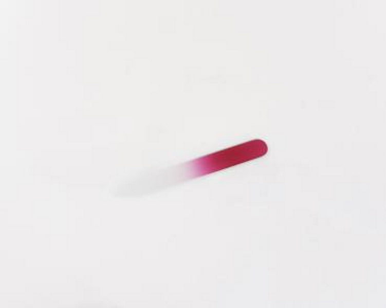 FINIGRANA glass nail file 90mm red