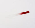 FINIGRANA glass nail file 140mm red