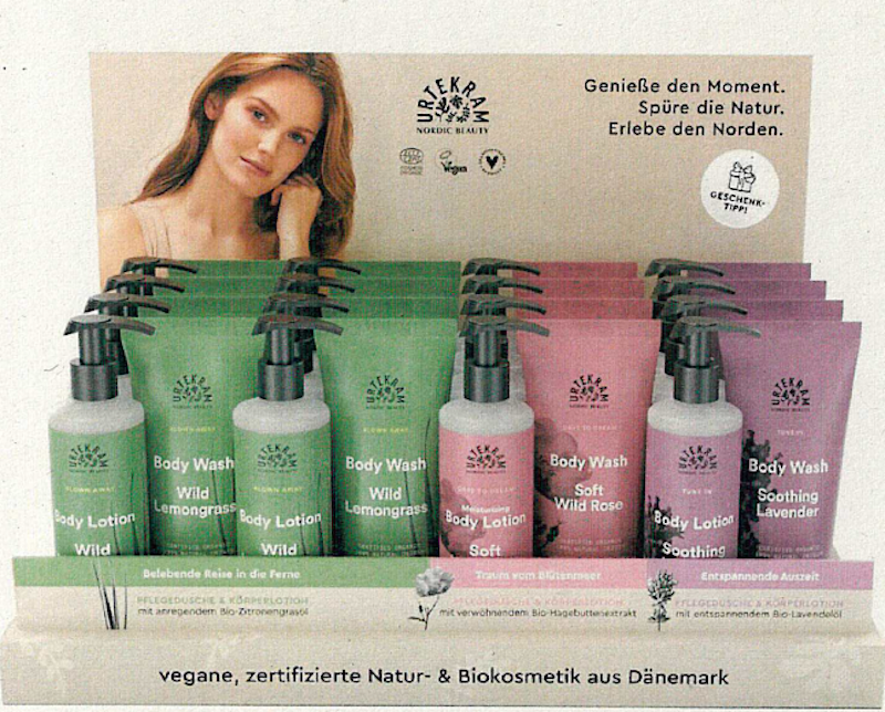 URTEKRAM Display Body Care