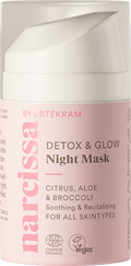 URTEKRAM Nachtmaske Narcissa Detox