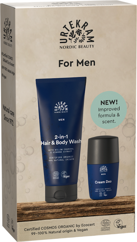 URTEKRAM Men's Gift Box(Shower&Deo)