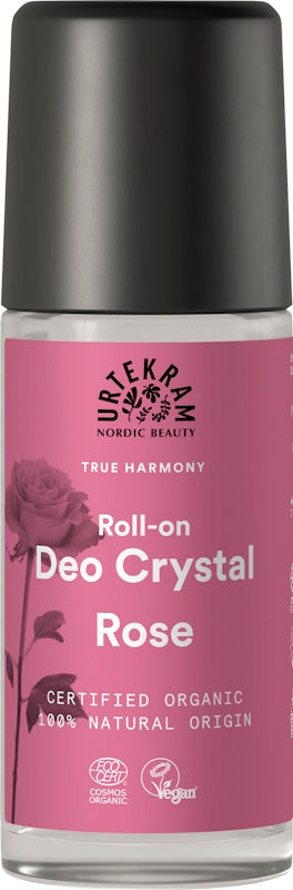 URTEKRAM Deo Roll-On Crystal Rose