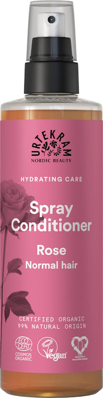 URTEKRAM Spray Conditioner Rose