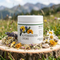 Crème aux herbes des Alpes pour les tensions musculaires – à l'arnica et à l'épicéa pour les muscles fatigués | Unterweger