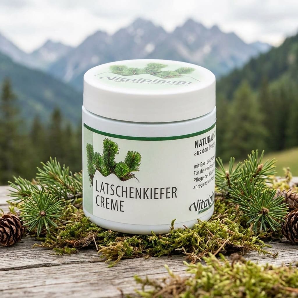 Crème au pin des montagnes Unterweger – des cosmétiques naturels régénérants pour les soins après le sport et en cas de tensions musculaires