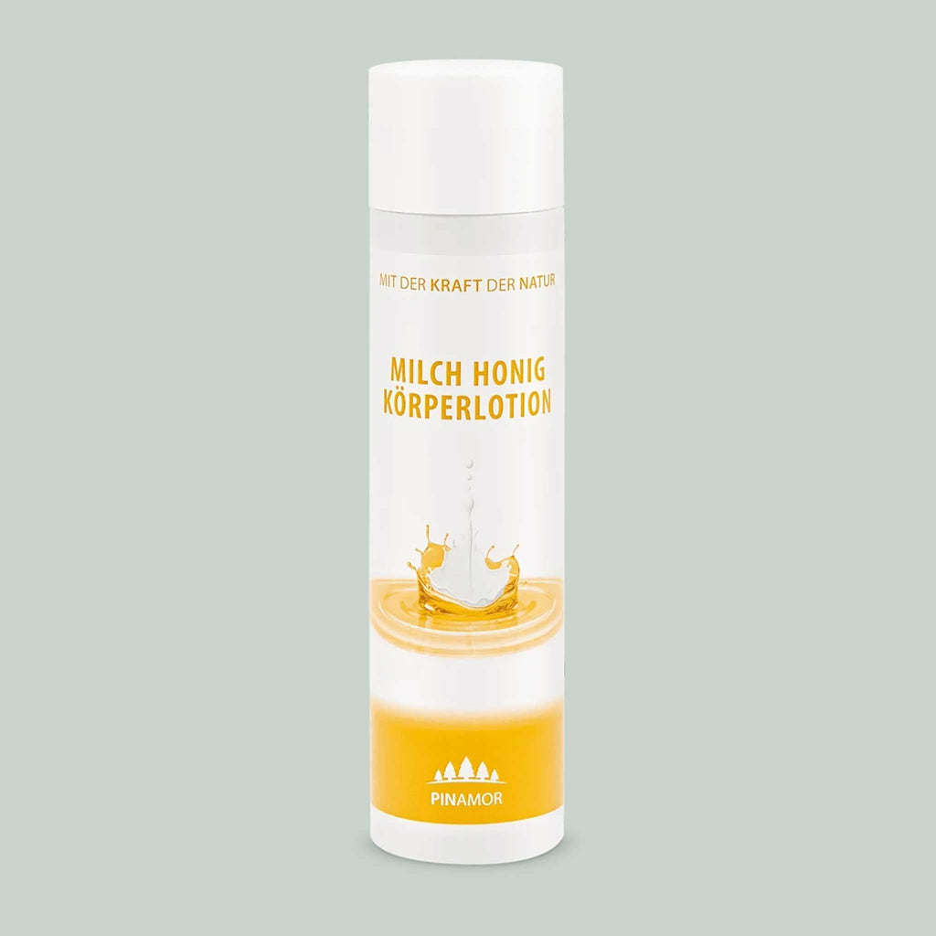Lotion corporelle lait et miel Unterweger – Cosmétique naturelle pour peaux sèches et sensibles au parfum soignant