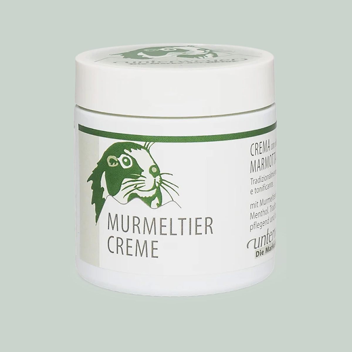 Crème à la graisse de marmotte d'Unterweger – Le pouvoir nourrissant des herbes des Alpes