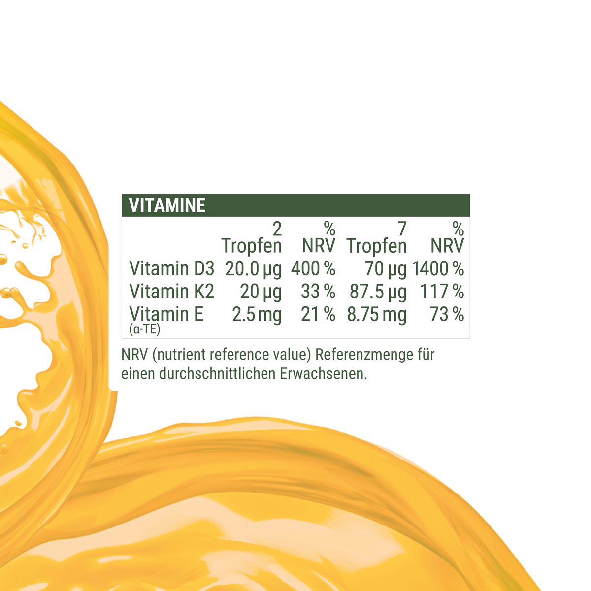 Vitamine D3/K2 végane