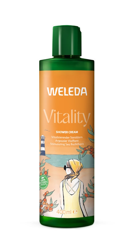 WELEDA Vitality Shower Cream Argousier