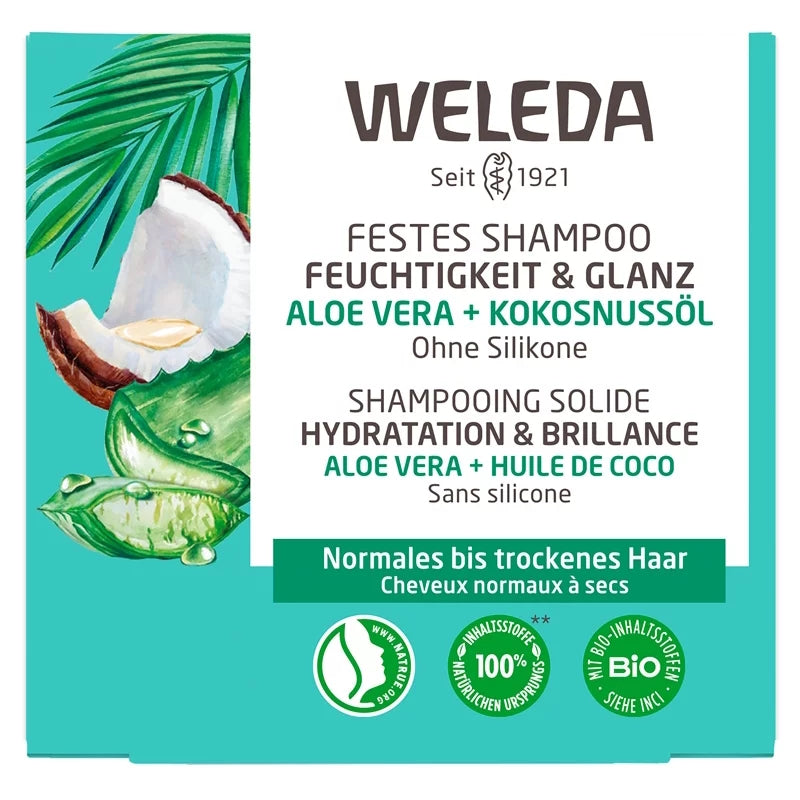 WELEDA Solid Shampoo Moisturise & Shine