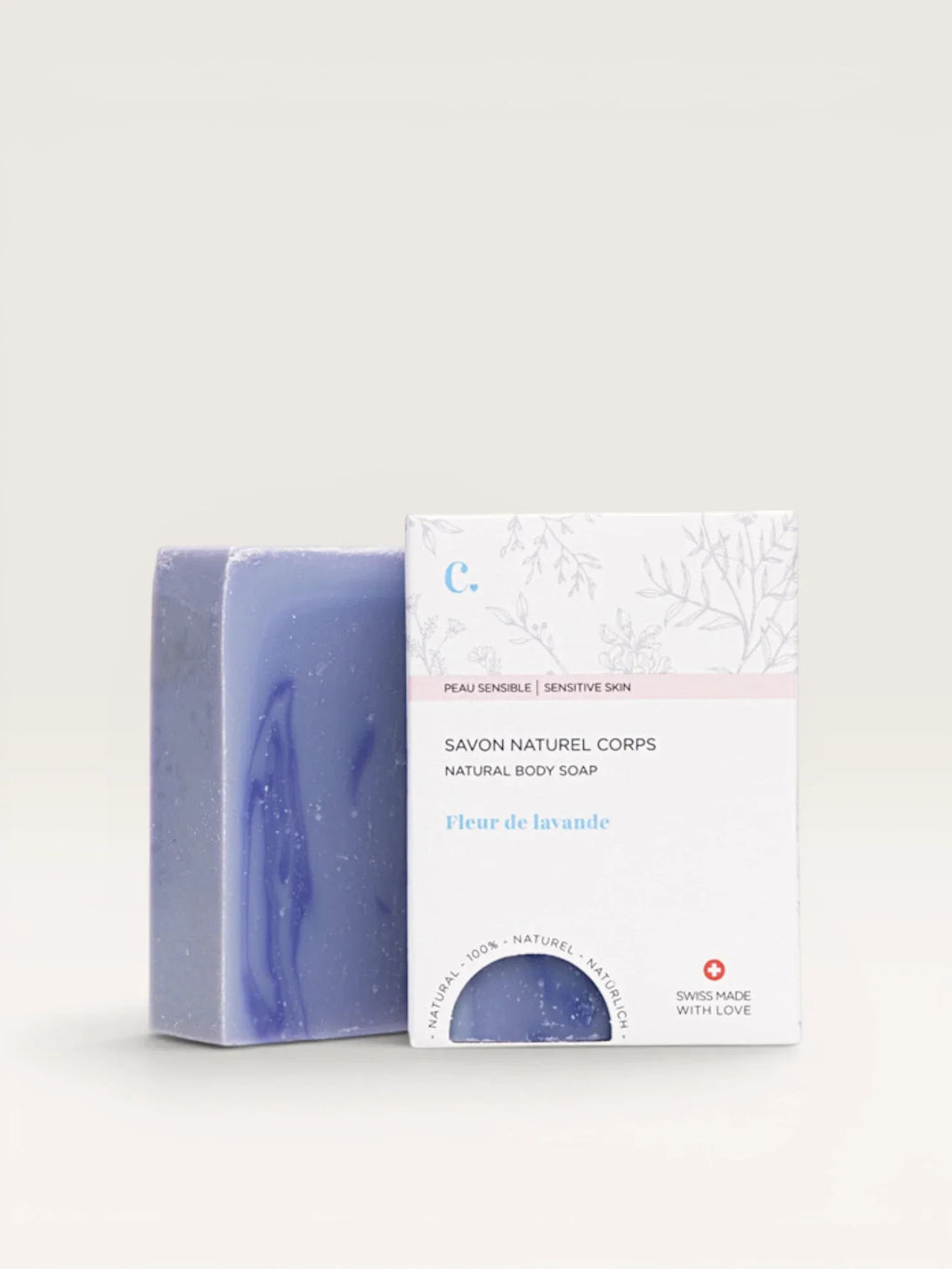 Natural Lavender Flower Soap