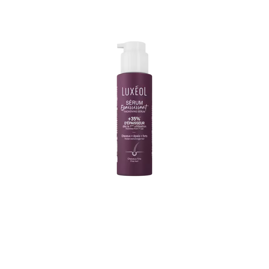 Luxéol Thickening Hair Serum for Fine Hair – Visible Density & Shine – 100 ml