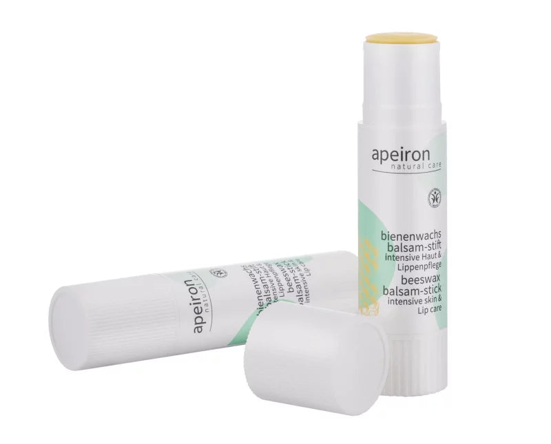 Apeiron - Stick Baume à la Cire d'Abeille - Soin Naturel Peau & Lèvres 🌿🐝